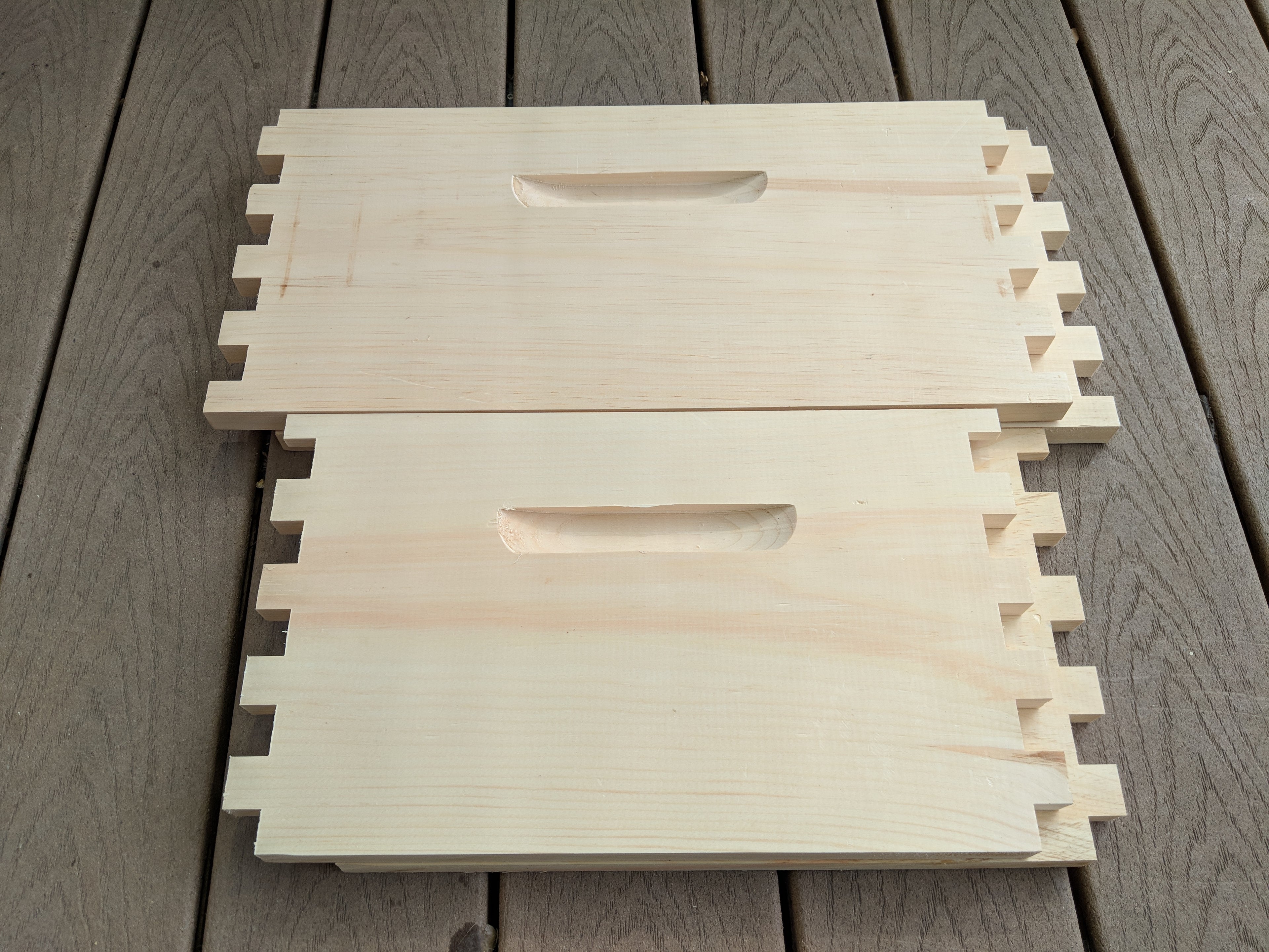 Deep Box Unassembled - Select Pine image 0