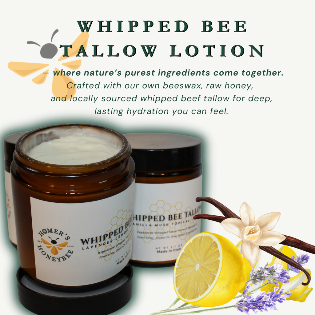 Whipped Bee Tallow Lotion