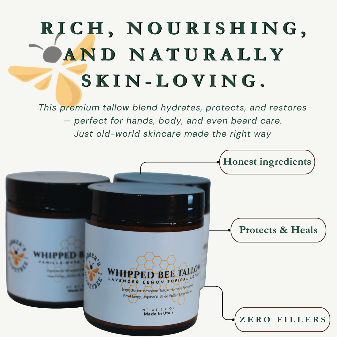 Whipped Bee Tallow Lotion