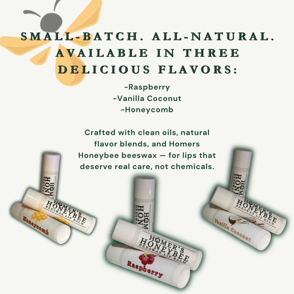 All Natural Beeswax Lip Balm