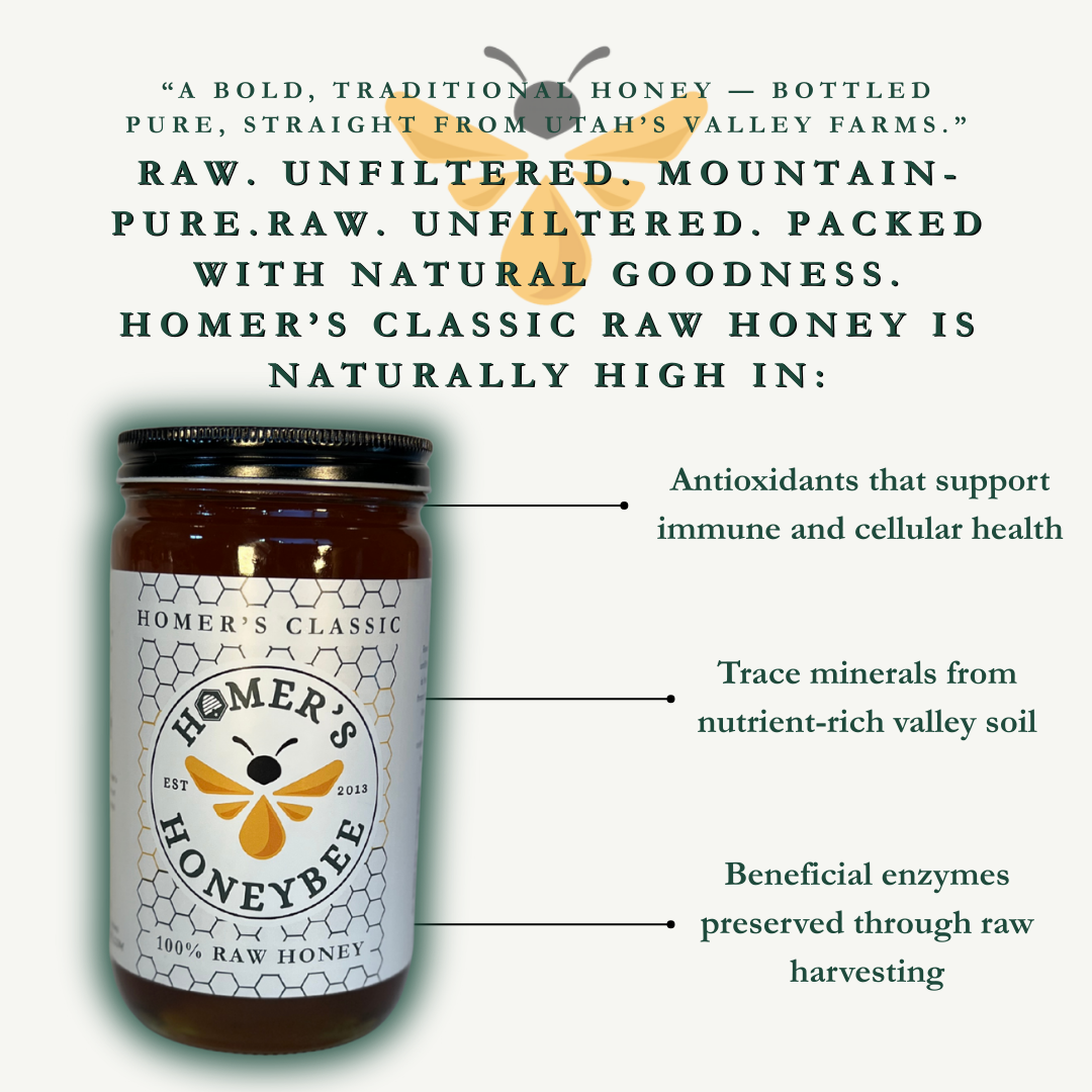 Homer's Classic Raw Honey