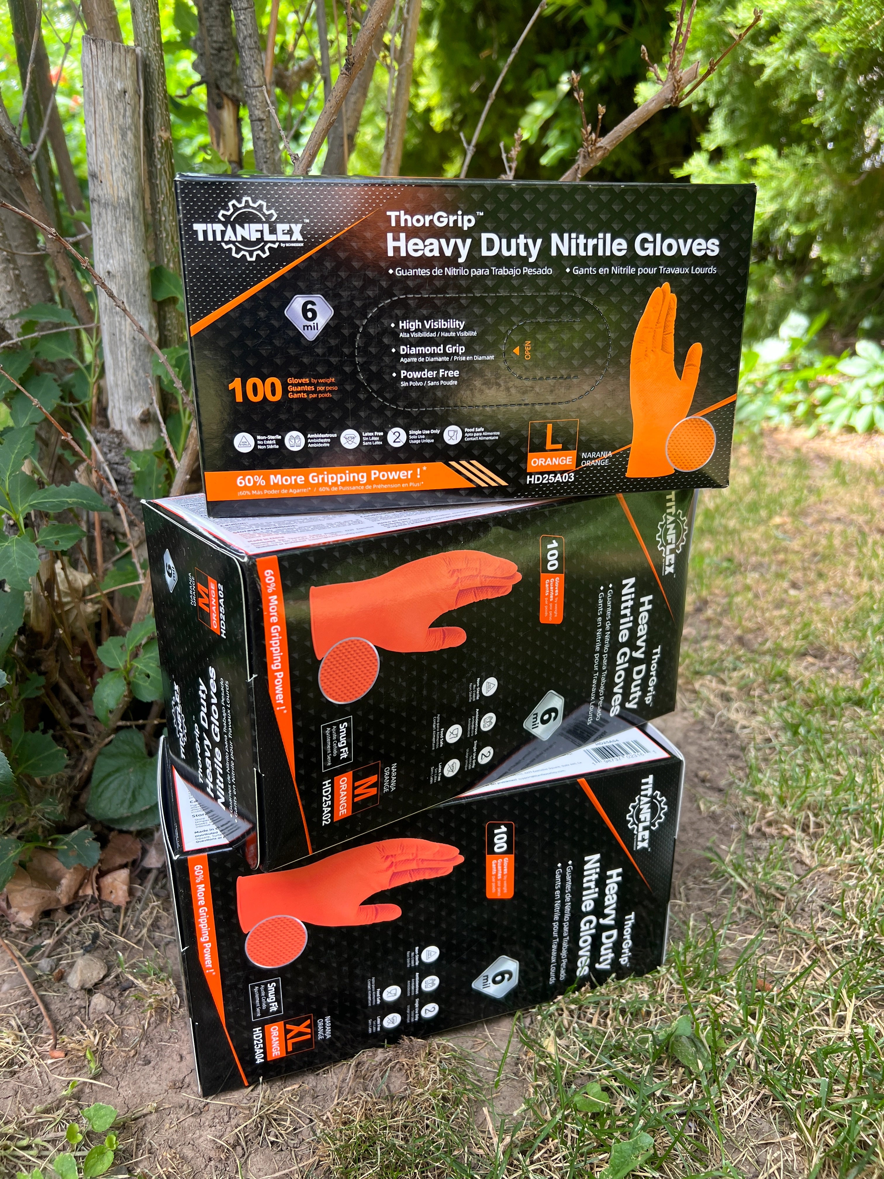 Premium Beekeeping Nitrile Gloves - 6 Mil