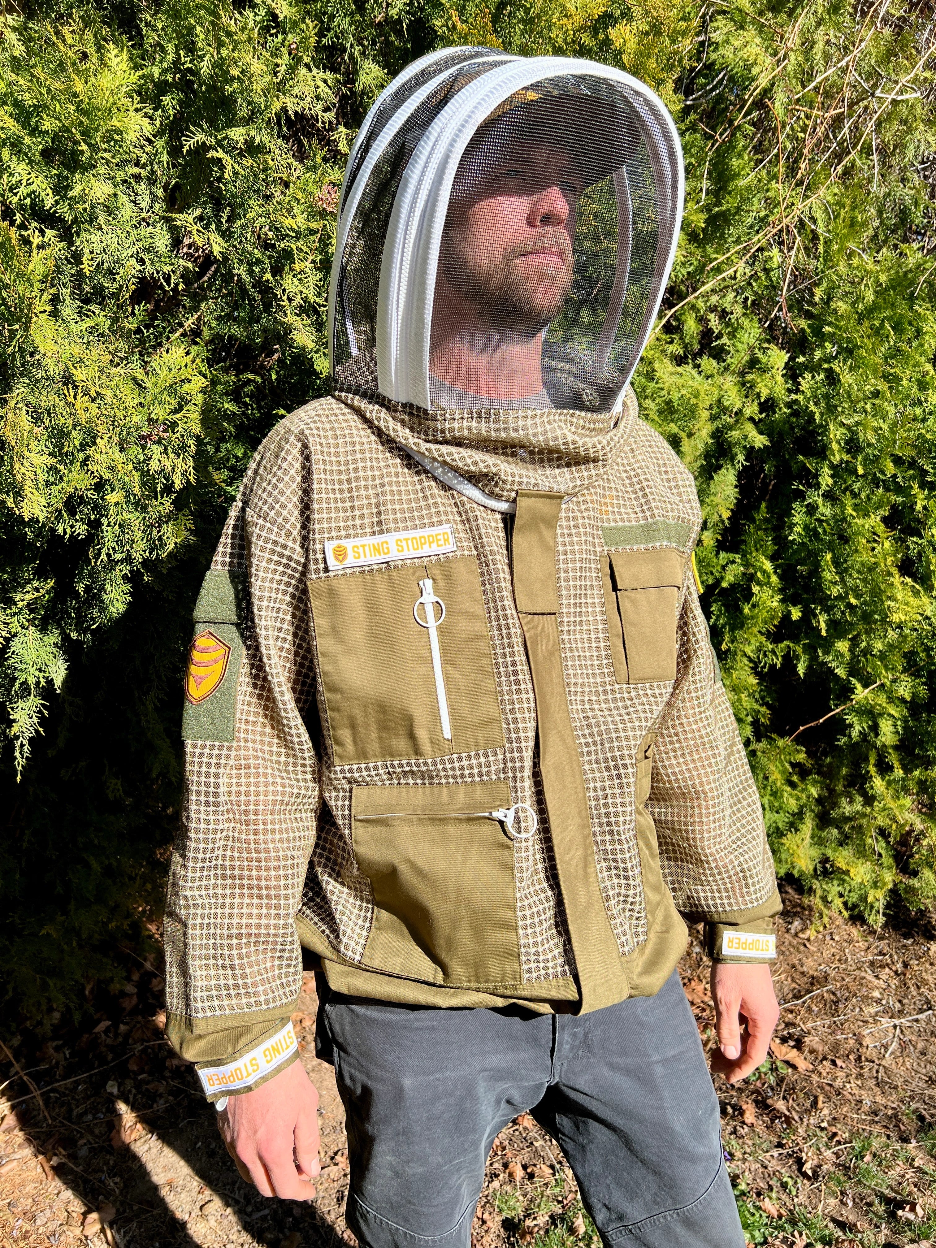 Professional Three Layer Ventilated Beekeeping Jacket