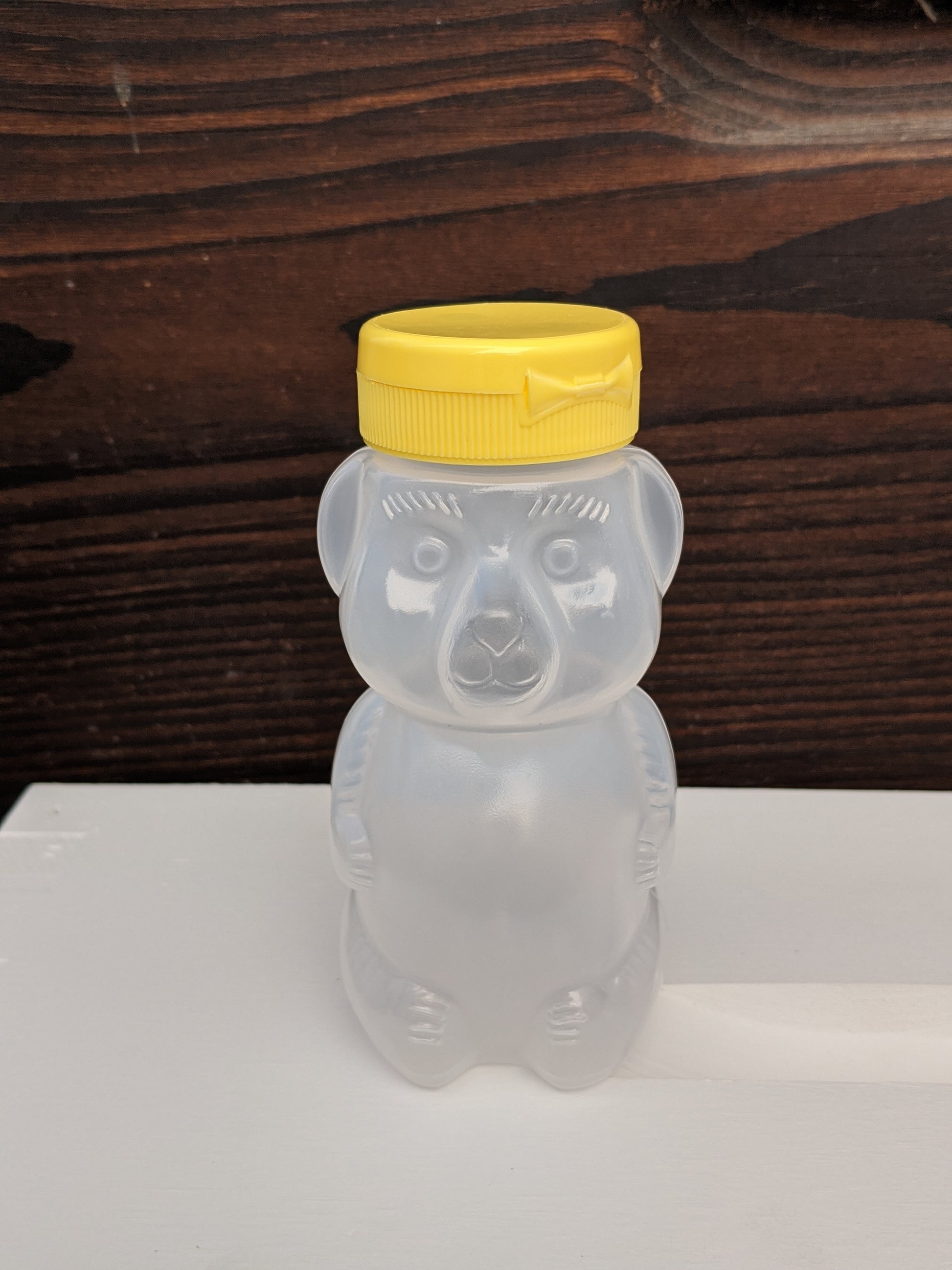 8 Oz. wt. Plastic Bear Bottle w/Cap image 0